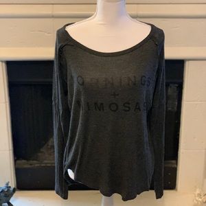 Mornings And Mimosas Long Sleeve TShirt